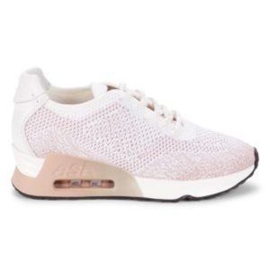 ASH LUCKY KNIT SNEAKERS (PINK)